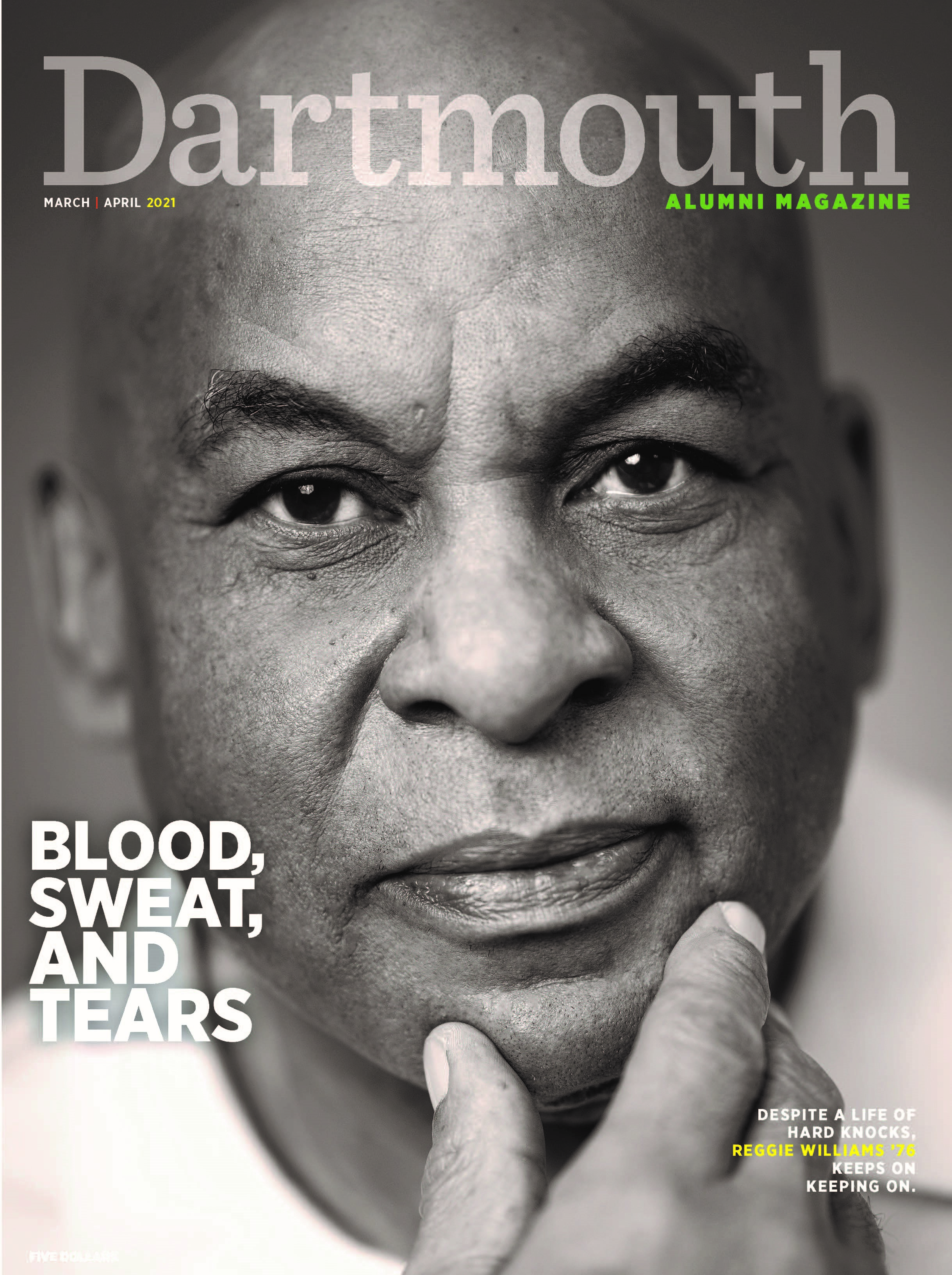 Dartmouth Alumni Magazine - "Blood, Sweat, and Tears," March/April 2021