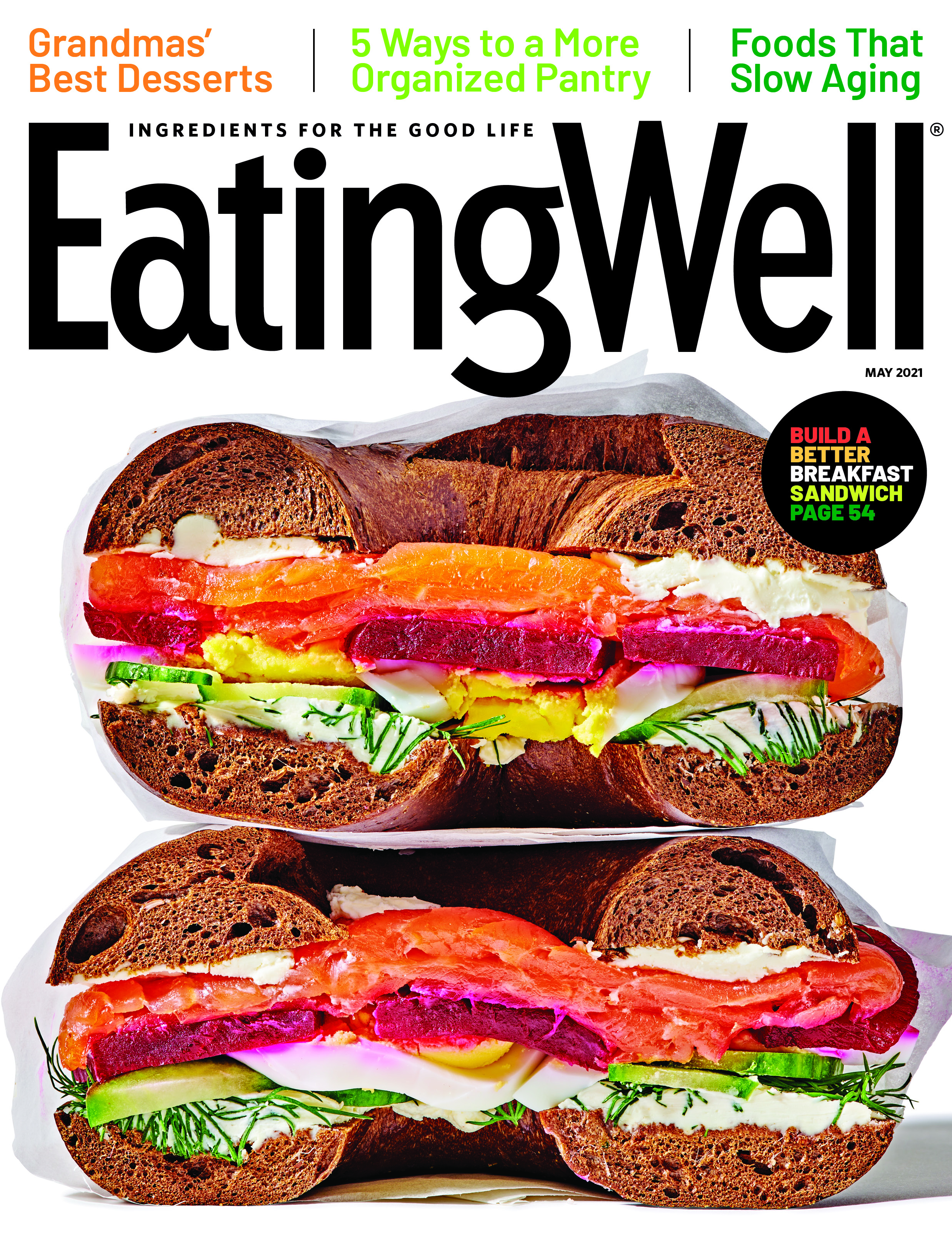 EatingWell - "Build a Better Breakfast Sandwich," May 2021