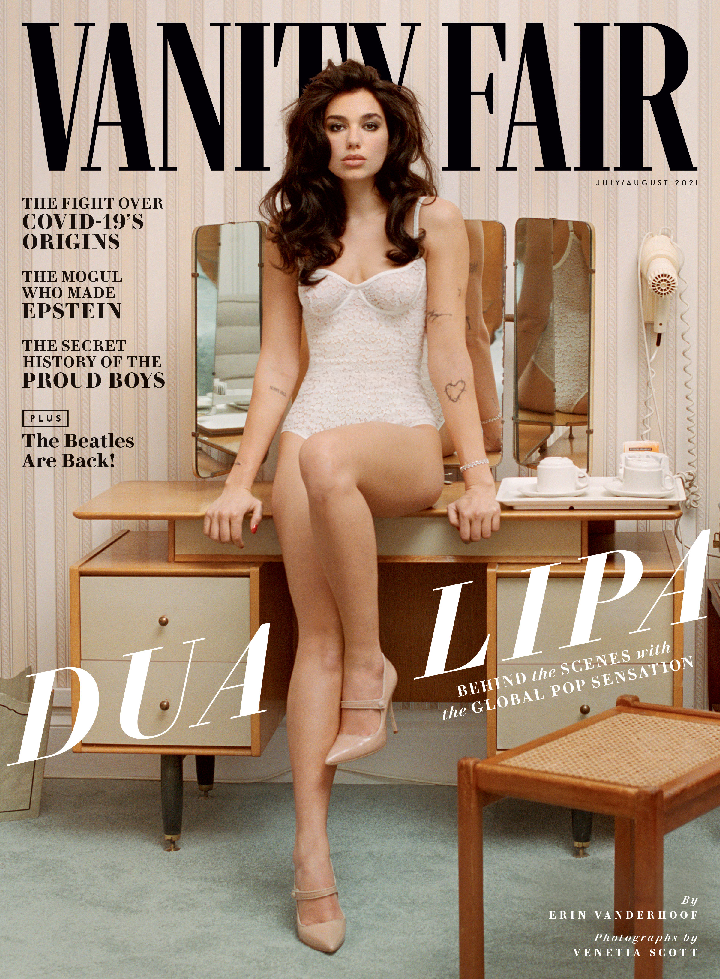 Vanity Fair -"Dua Lipa," July/August 2021