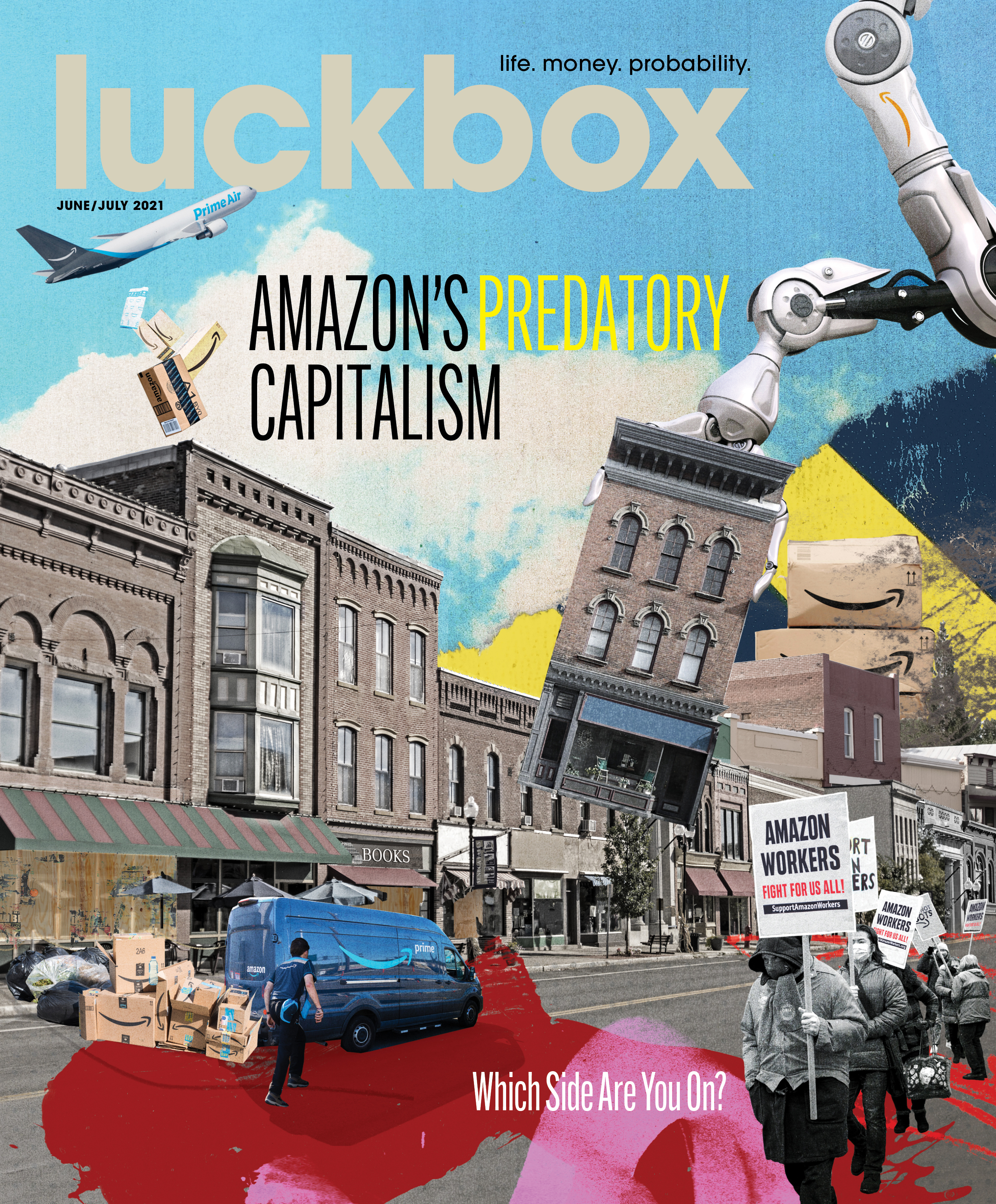 Luckbox - "Amazon's Predatory Capitalism," June/July 2021