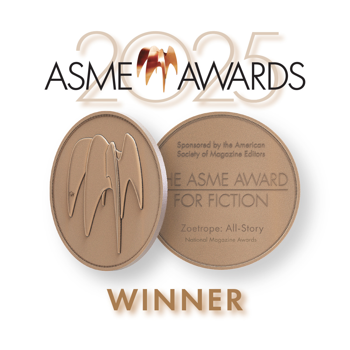 ASME Award for Fiction 2025 Winner
