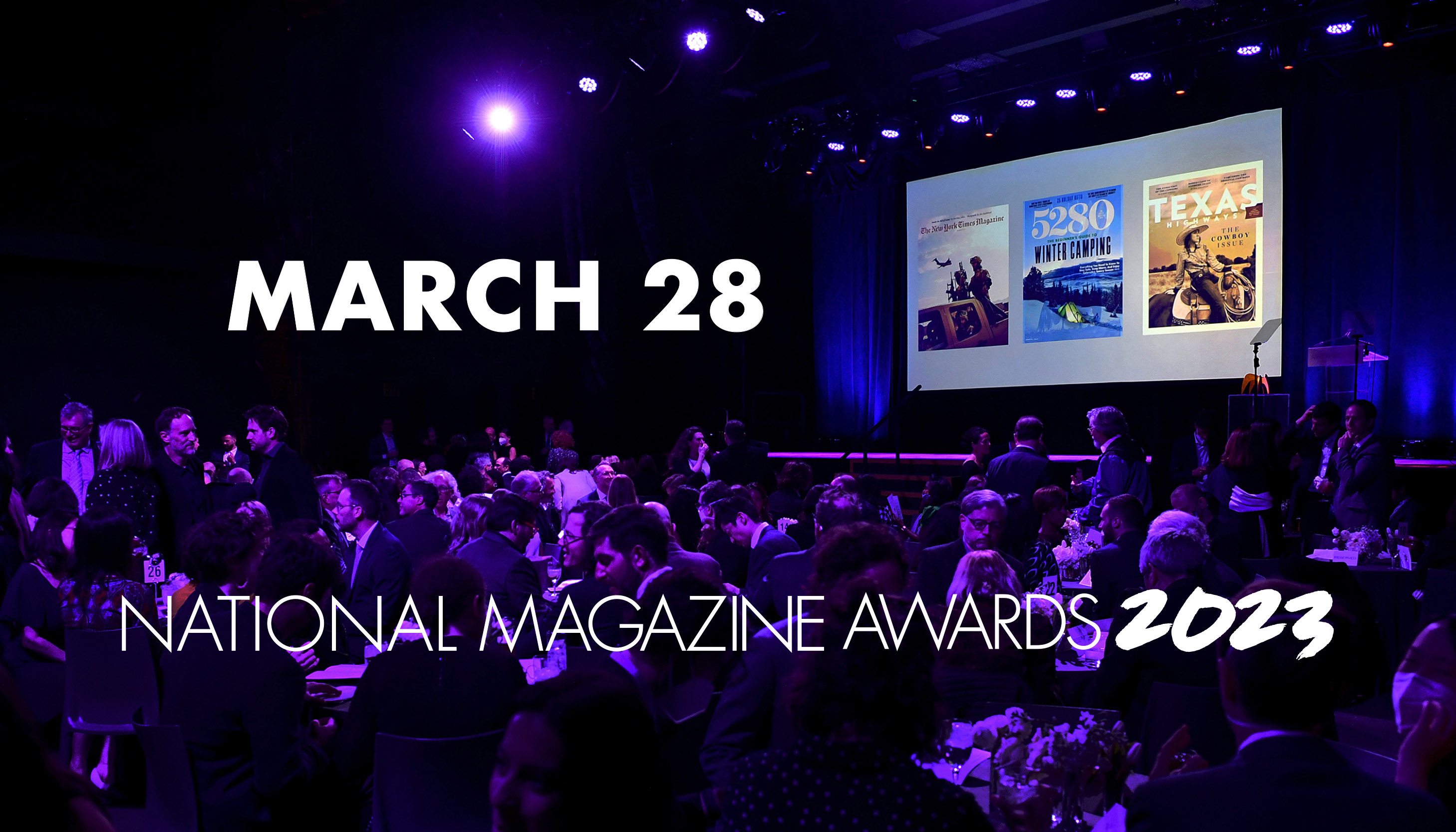 March 28 - National Magazine Awards